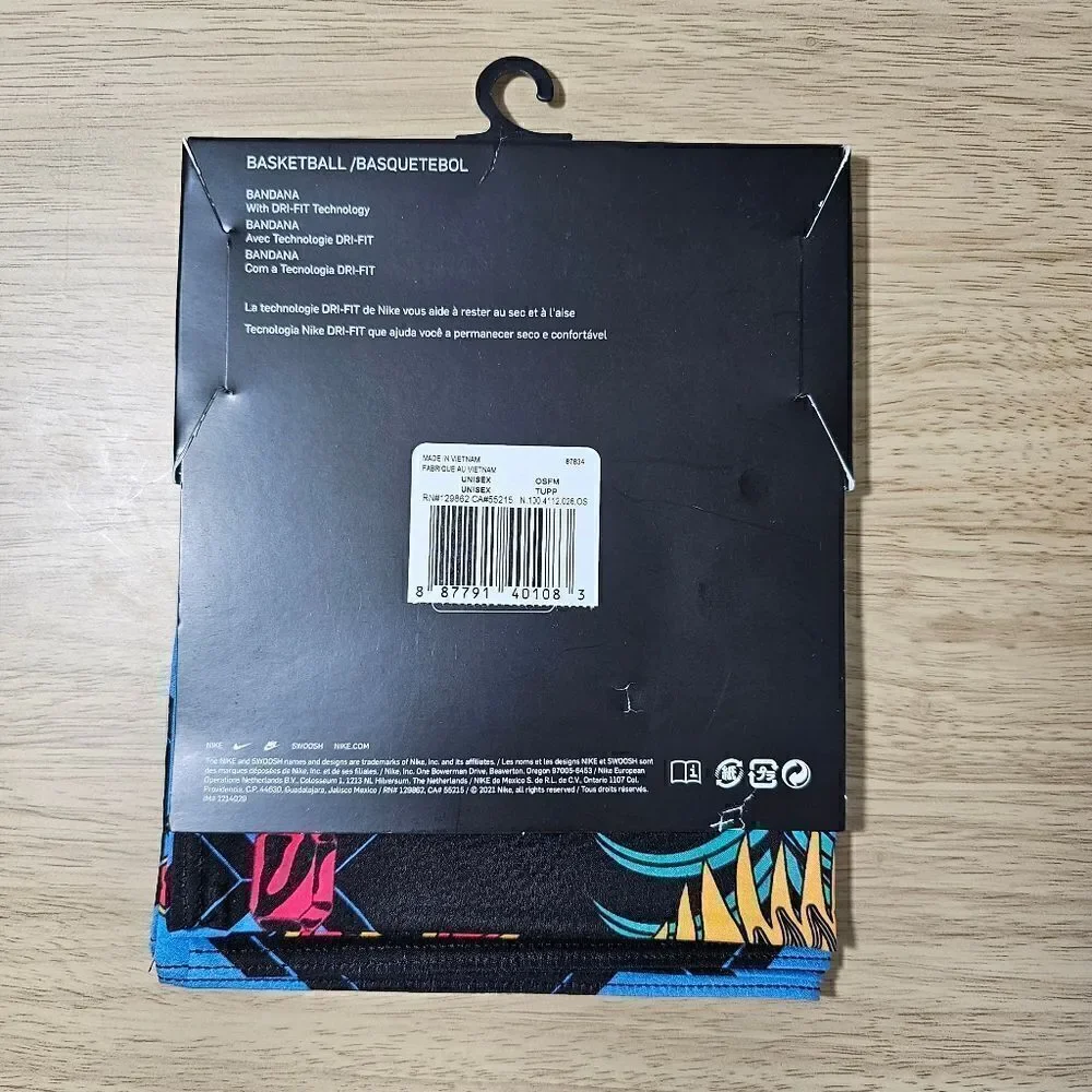Nike LeBron James Dri-Fit Bandana Royal Lion Logo Unisex Blue Gold Red Black New